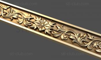 3D model Acanthus weaving lozenges (STL)